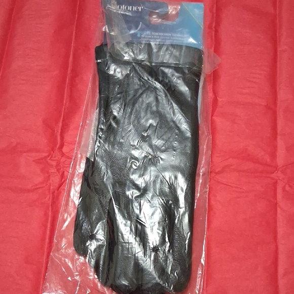 Isotoner Black Smartouch Gloves XL - Picture 3 of 3